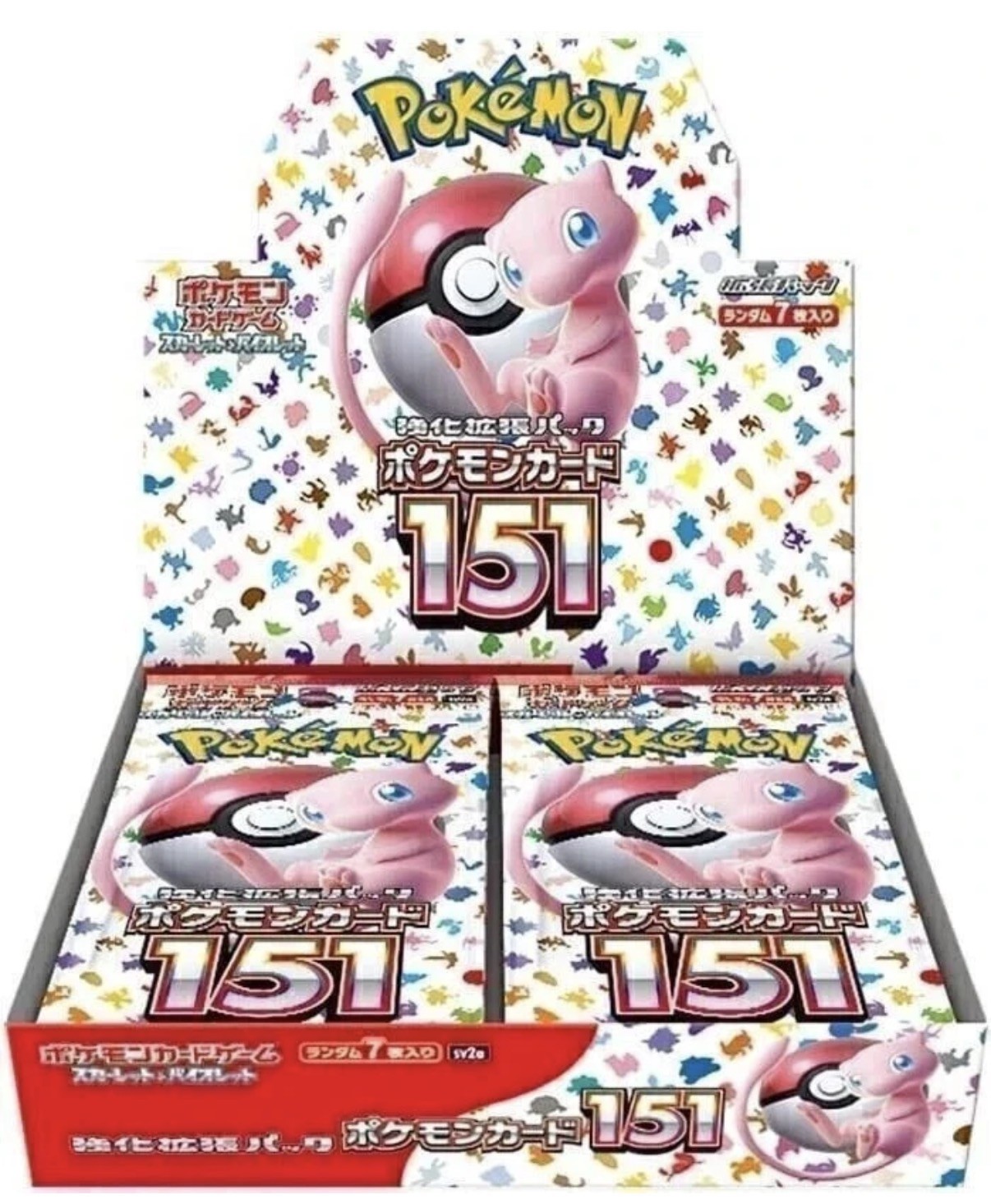 Pokémon TCG: Scarlet & Violet – 151 Booster Box – 20 Packs – Japanese