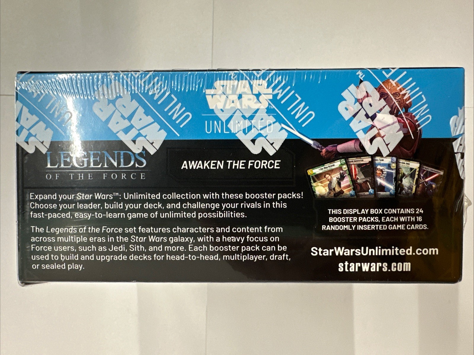 Star Wars: Unlimited – Legends of the Force Booster Box