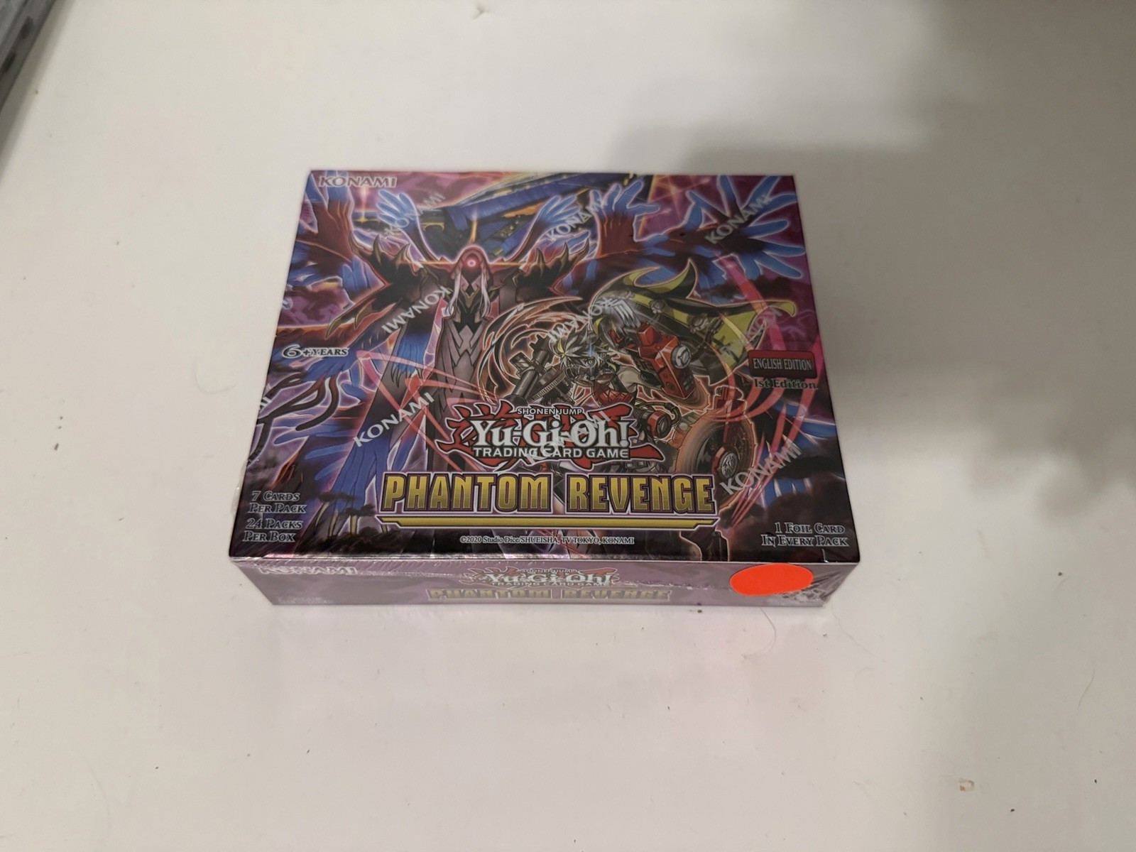 Yugioh Phantom Revenge Booster Box 1st Edition Factory Sealed