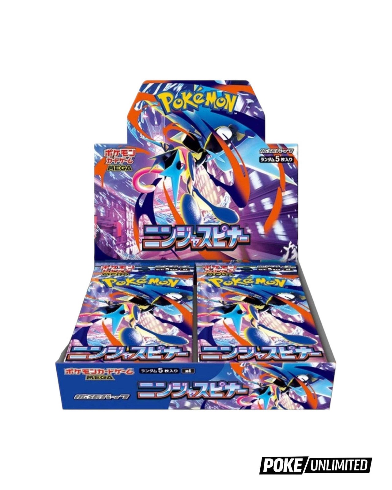 Pokémon: Mega – Ninja Spinner Booster Box M4 (Japanese)