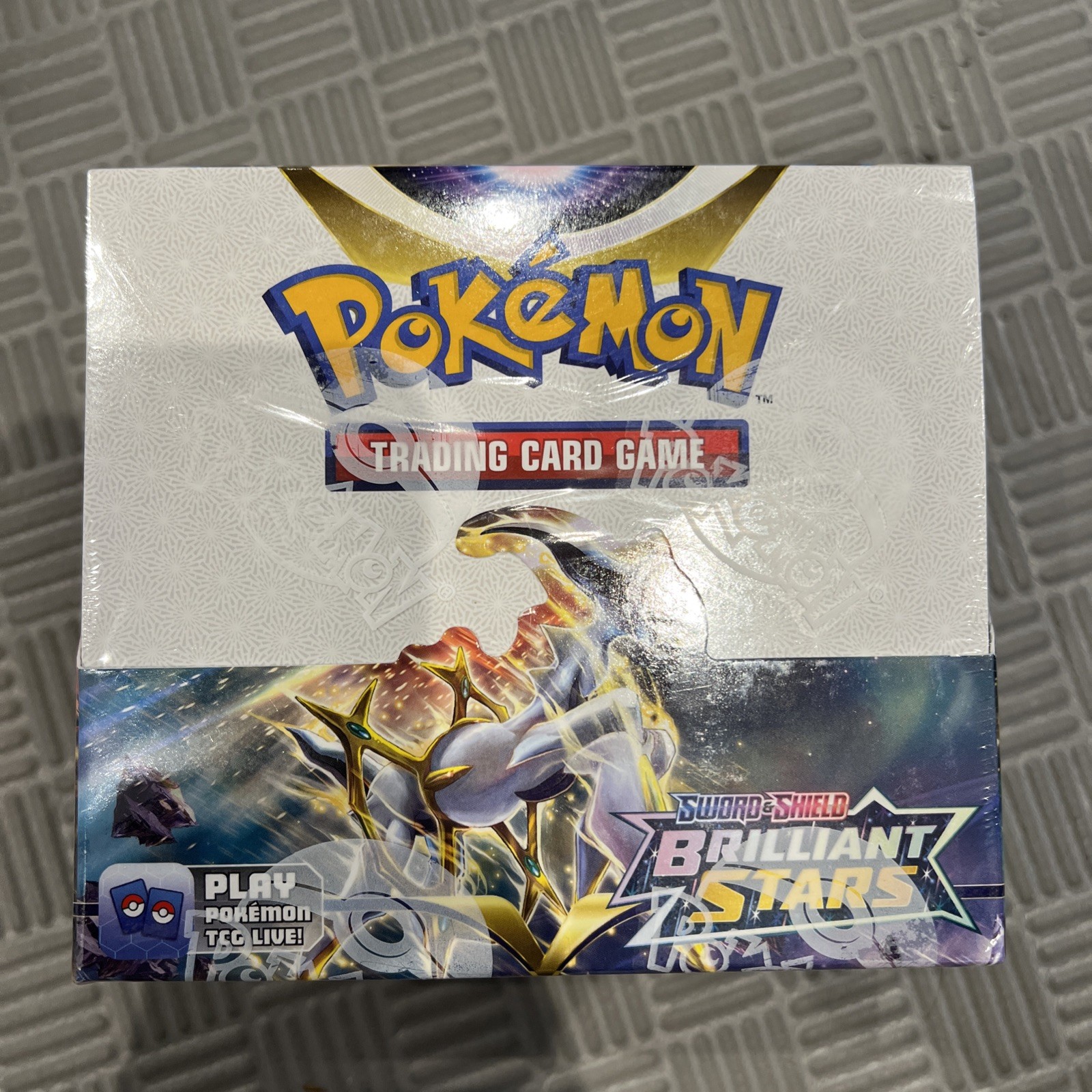 Pokemon TGC Brilliant Stars Booster Box 36 Packs Sealed Condition UK Seller