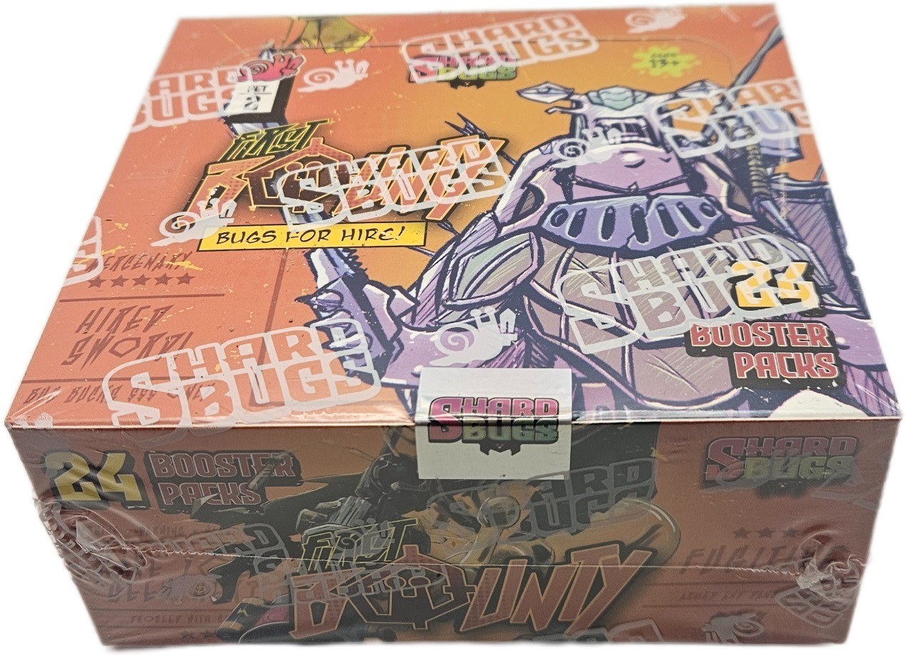 Shard Bugs TCG First Bounty Bugs For Hire Factory Sealed 24 Pack Booster Box