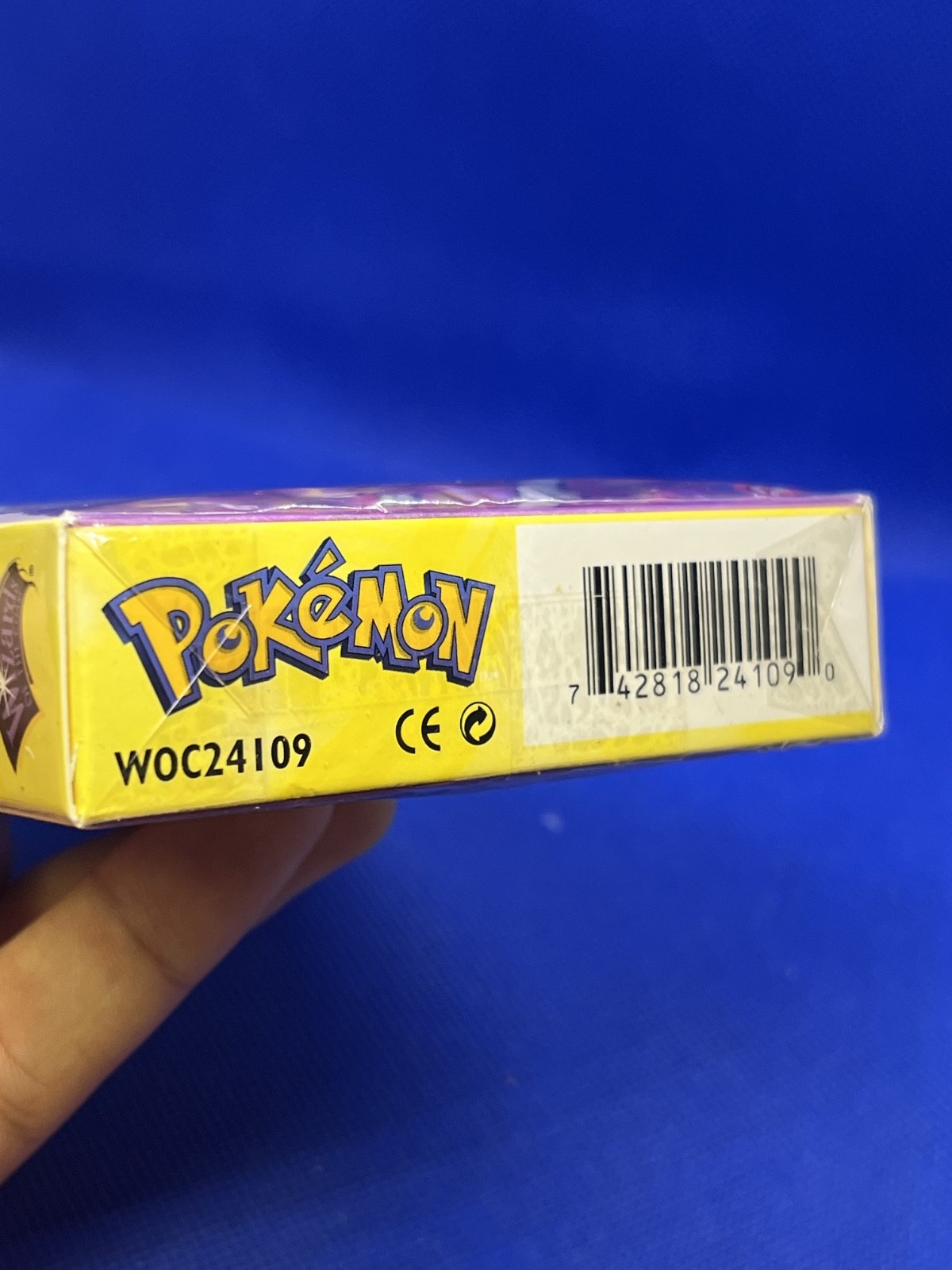 Vintage 2000 SEALED SPANISH Pokemon ZAP Pikachu Mewtwo Theme Deck