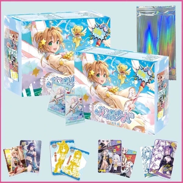 Goddess Flower Girl 3 Anime Waifu Trading Cards 20 Pack Booster Box CCG New