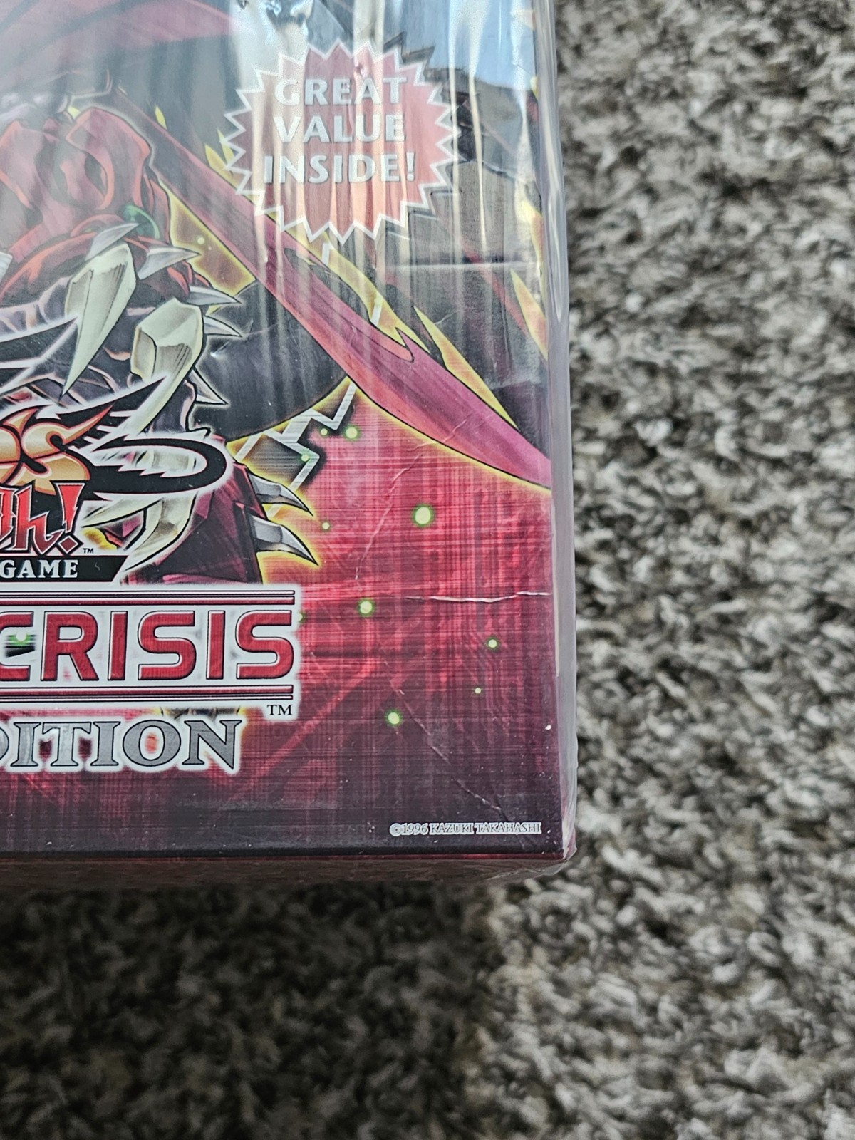 YUGIOH • 5DS CRIMSON CRISIS SPECIAL EDITION • BOOSTER BOX • UPPER DECK • SEALED