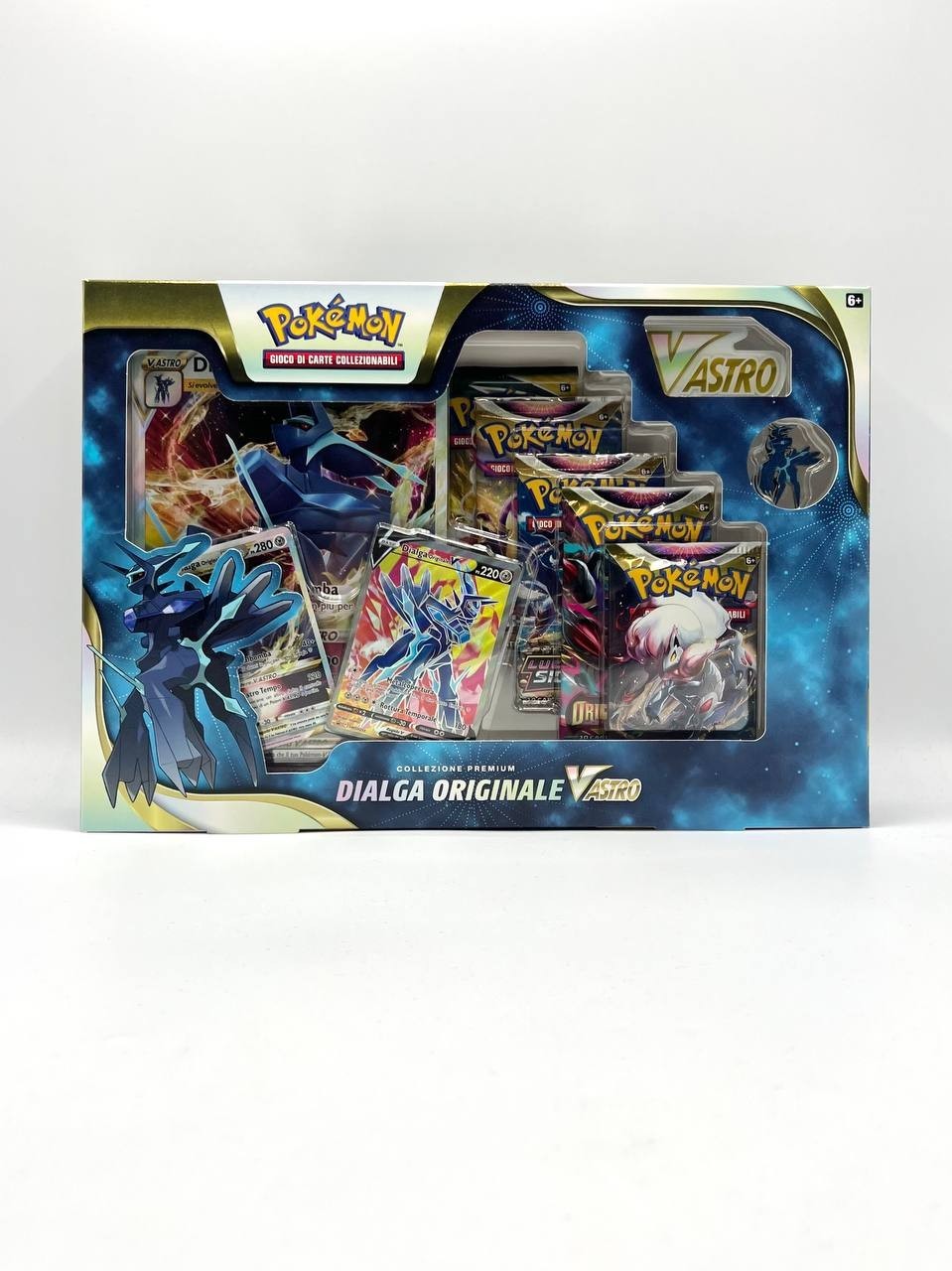 POKÉMON Premium Collection ORIGINAL DIALGA V STAR SEALED Italian