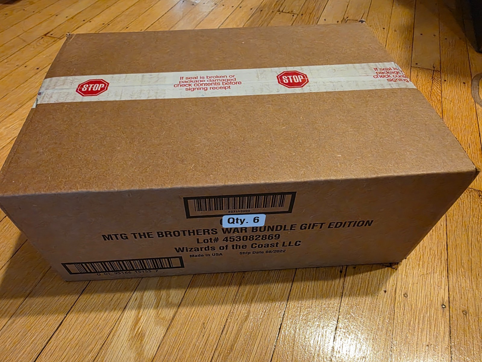MTG The Brothers’ War (BRO) Gift Bundle CASE (6 bundles) **Nuevo & Sealed**