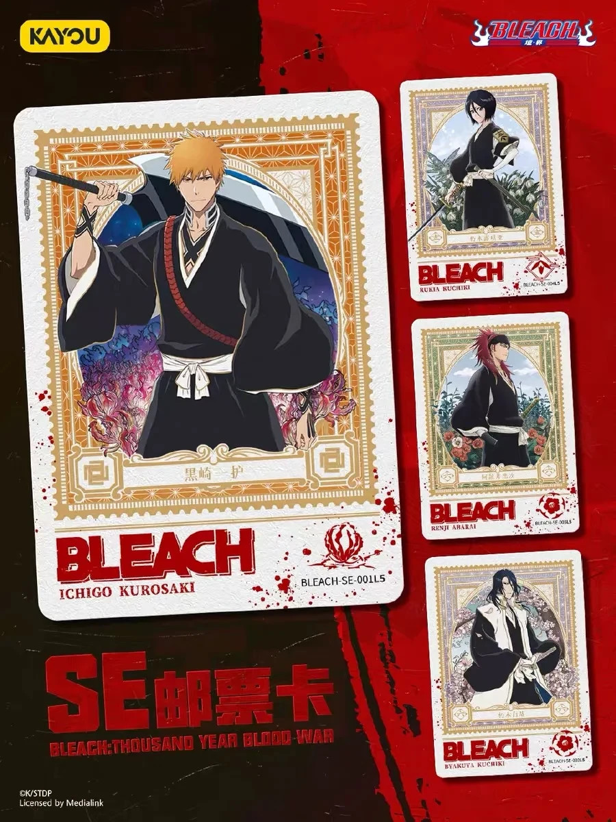 IN STOCK KAYOU Bleach Official Anime CCG 50 Trading Card Booster Box NEW Sealed
