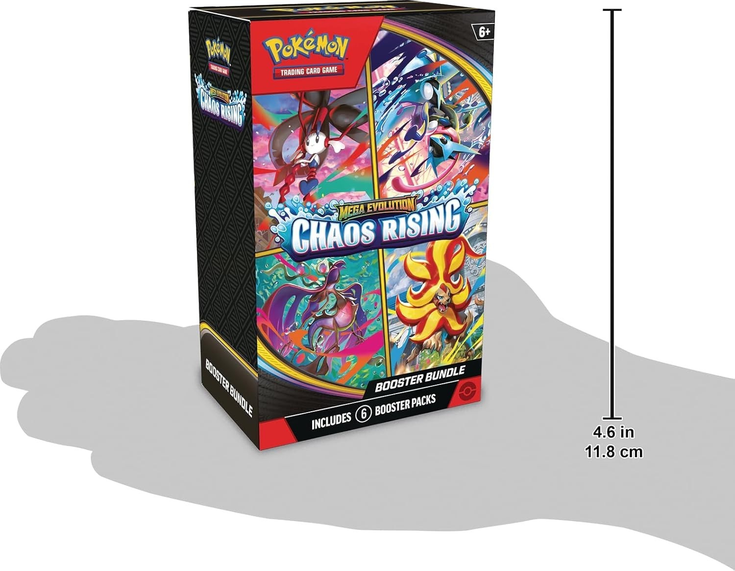 Pokemon TCG Mega Evolution Chaos Rising Lot of 2 Booster Bundle Boxes New Sealed