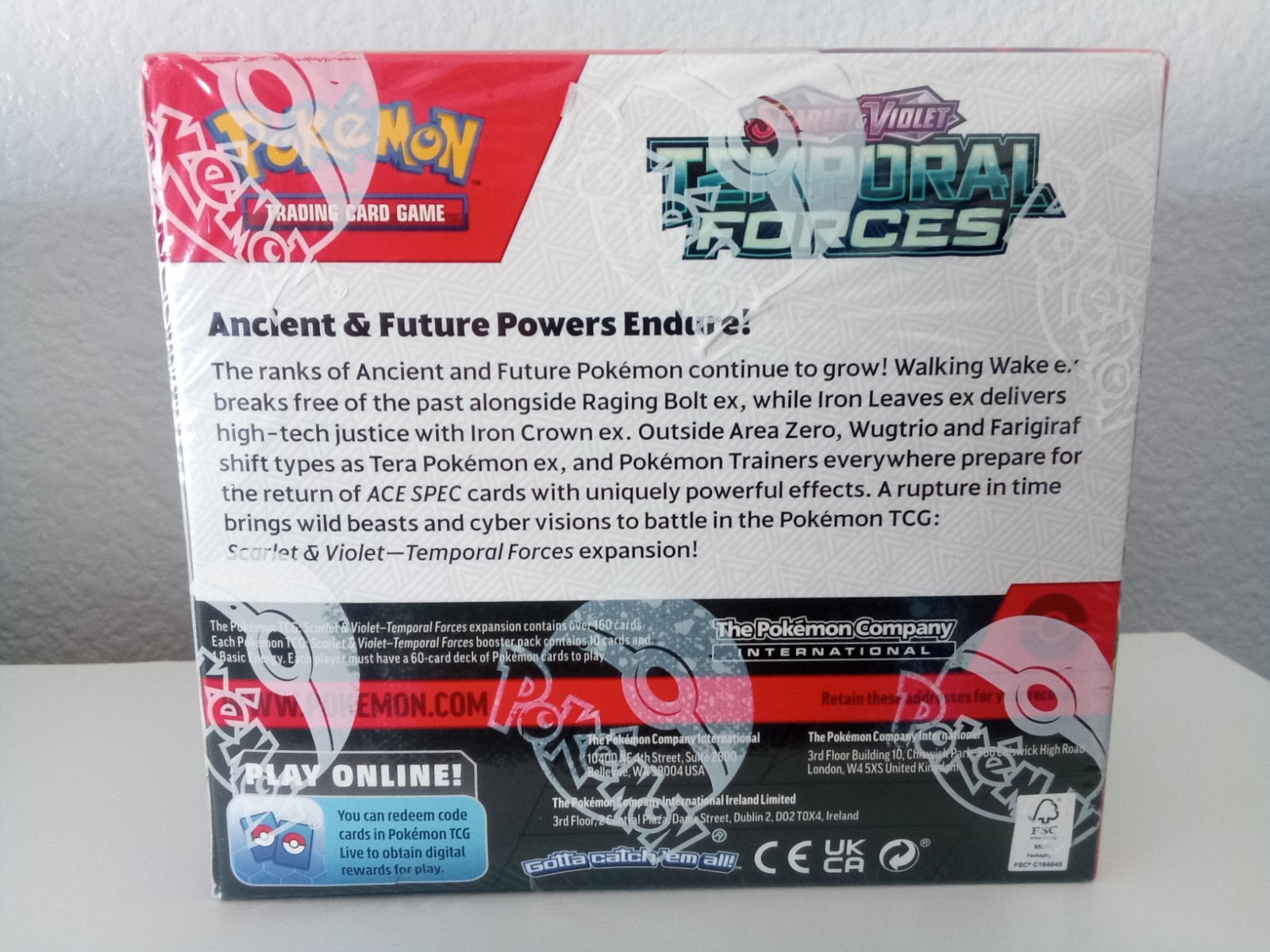 Pokemon Temporal Forces And Twilight Masquerade Booster Box