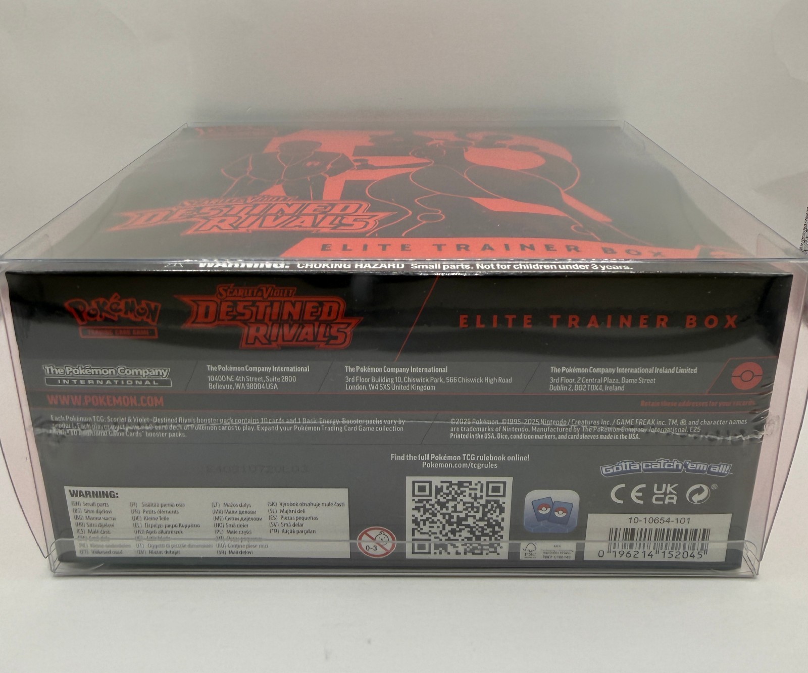 Pokémon TCG Scarlet & Violet Destined Rivals Trainer Box ETB – Factory Sealed