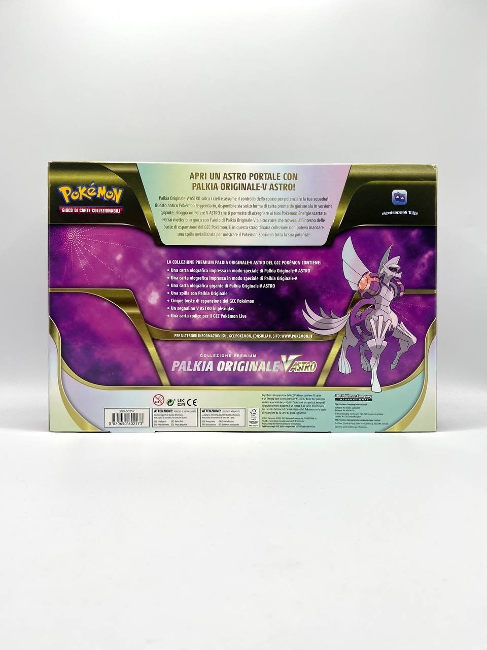 POKÉMON Premium Collection PALKIA ORIGINAL V ASTRO SEALED Italian