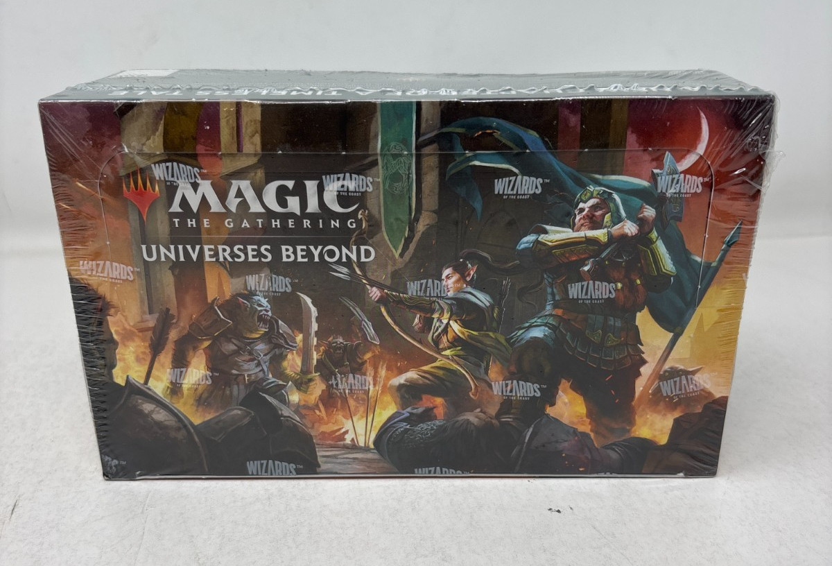 Magic The Gathering Lord of the Rings Tales Middle-Earth Draft Booster Box New!