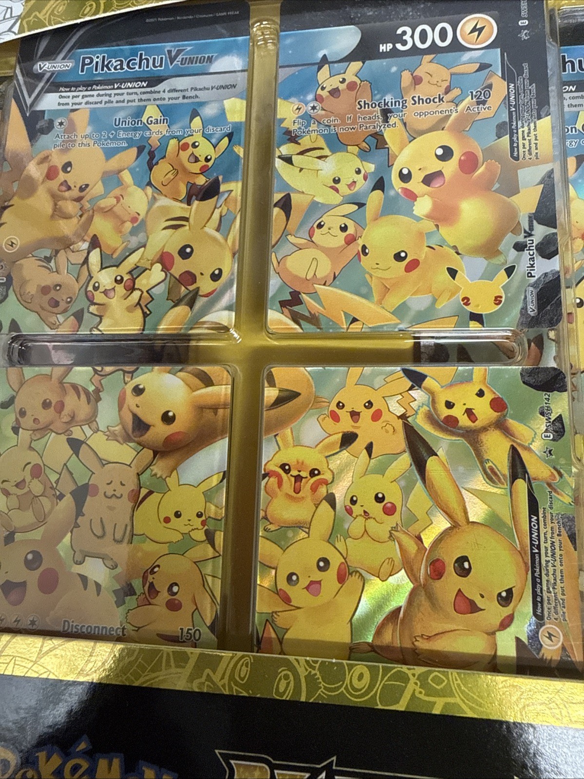 Pokémon TCG Celebrations Pikachu V-UNION Special Collection Box English 2021