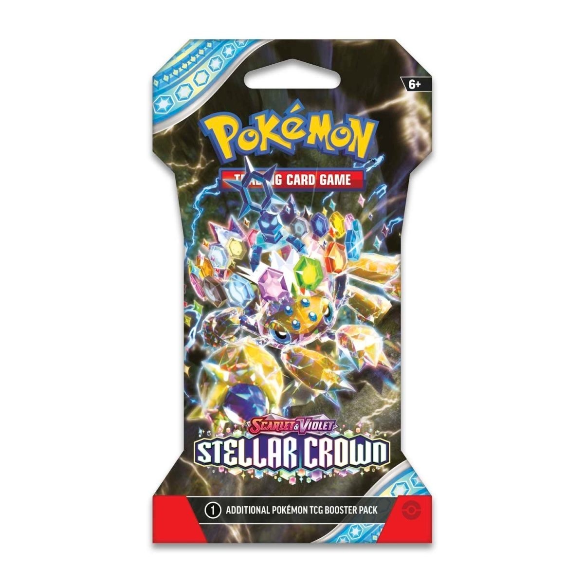 Pokemon | Stellar Crown SV07 | Sleeved Booster Pack Case | 144 packs | SEALED
