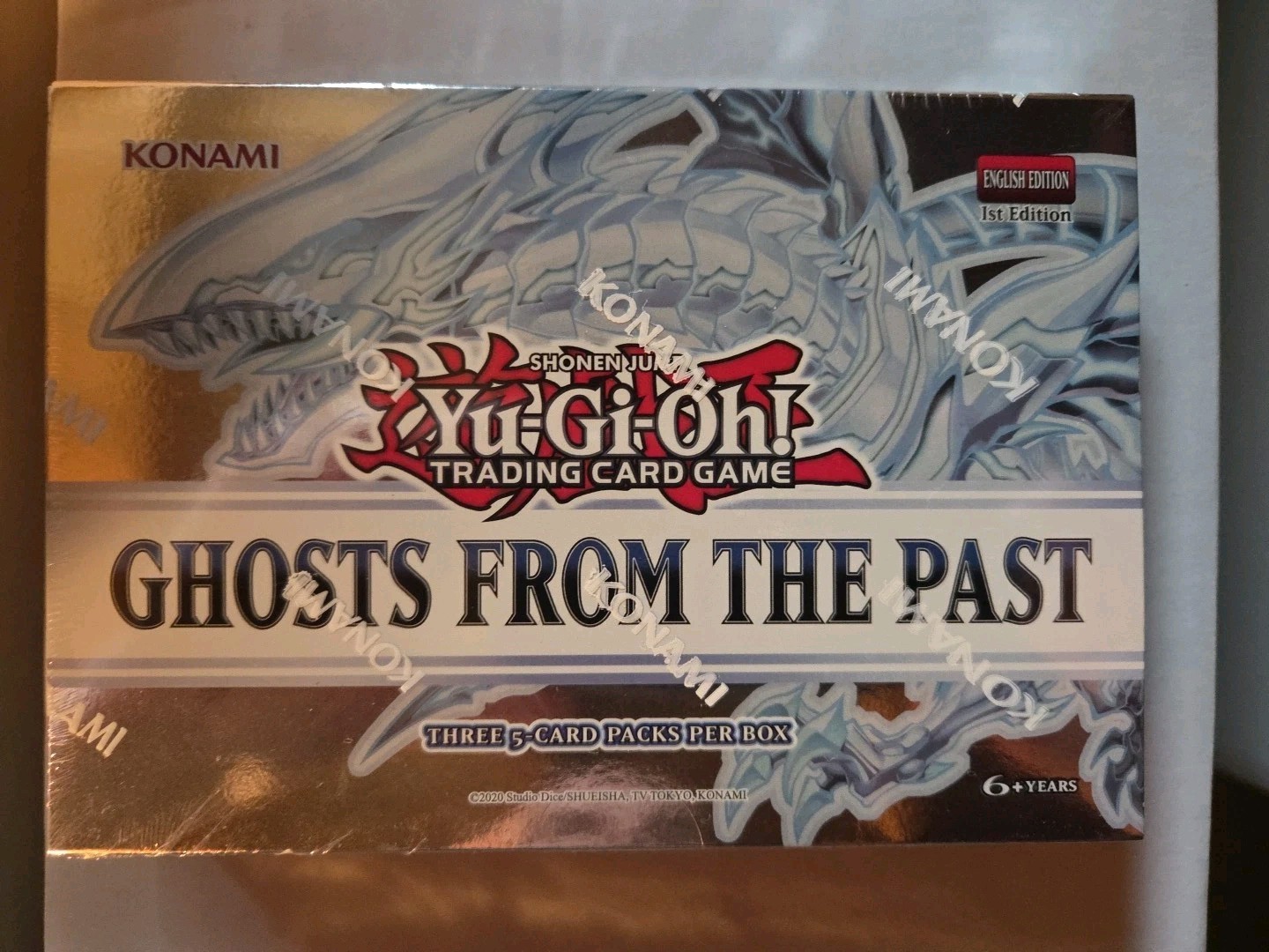 Yu-Gi-Oh! 1st Edition GHOSTS FROM THE PAST MINI-BOX | 3 PACKS PER BOX SEALED