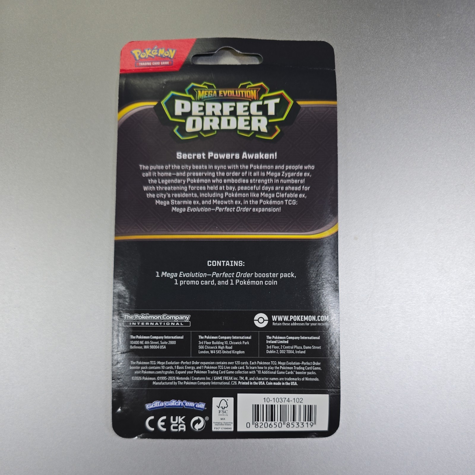 Perfect Order Single Pack Blister [Makuhita]