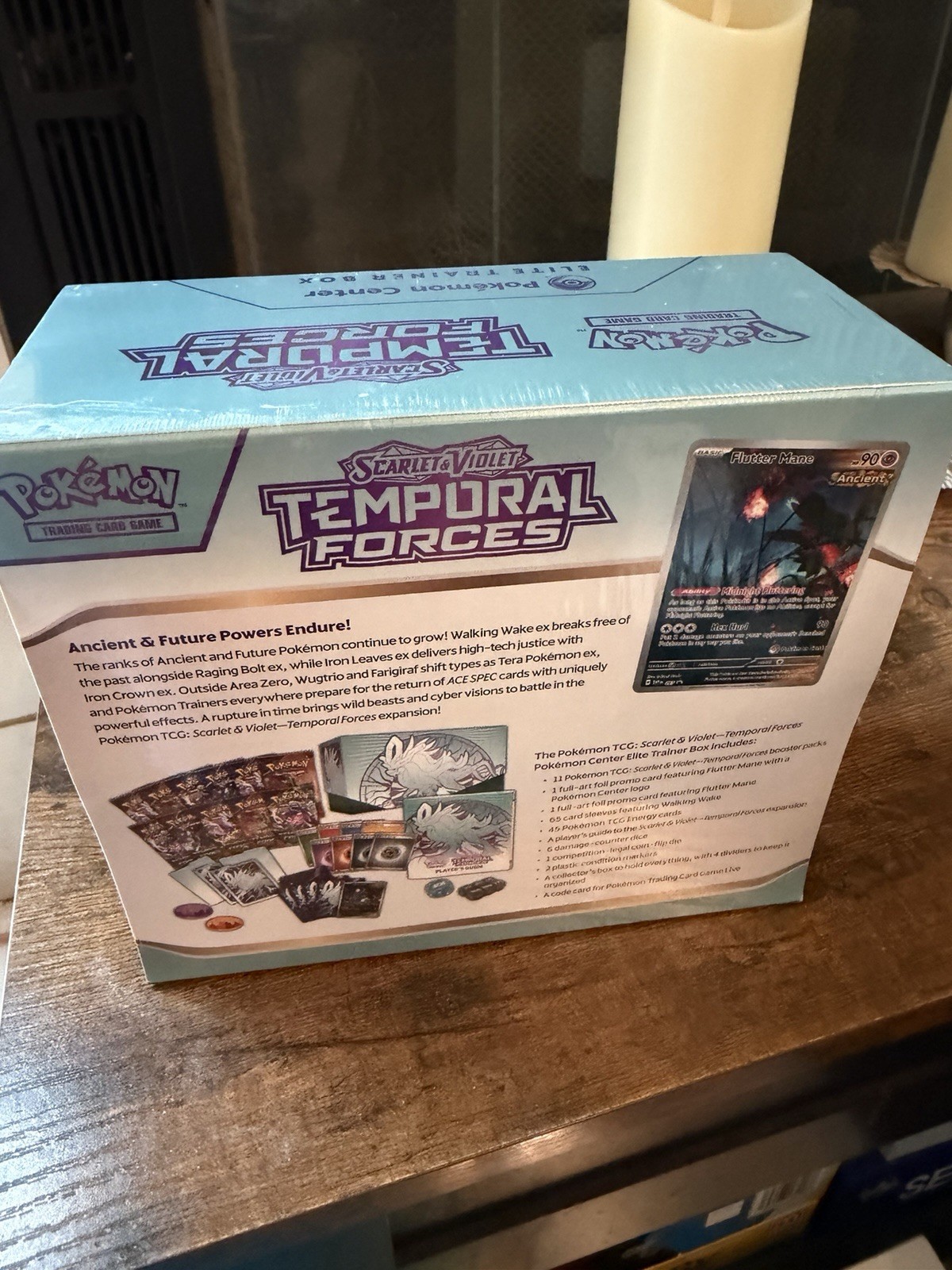2x Temporal forces Pokemon Center elite trainer box PC ETB