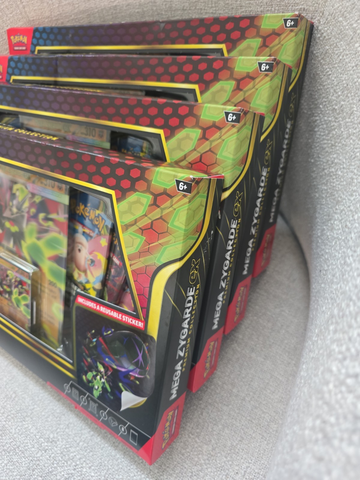 Pokemon TCG:Mega Zygarde ex Premium Collection Box Factory Sealed 4x