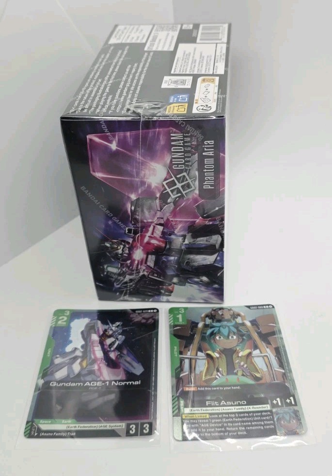 GUNDAM CARD GAME: Phantom Aria Booster Box GD04 English + 2 Promos