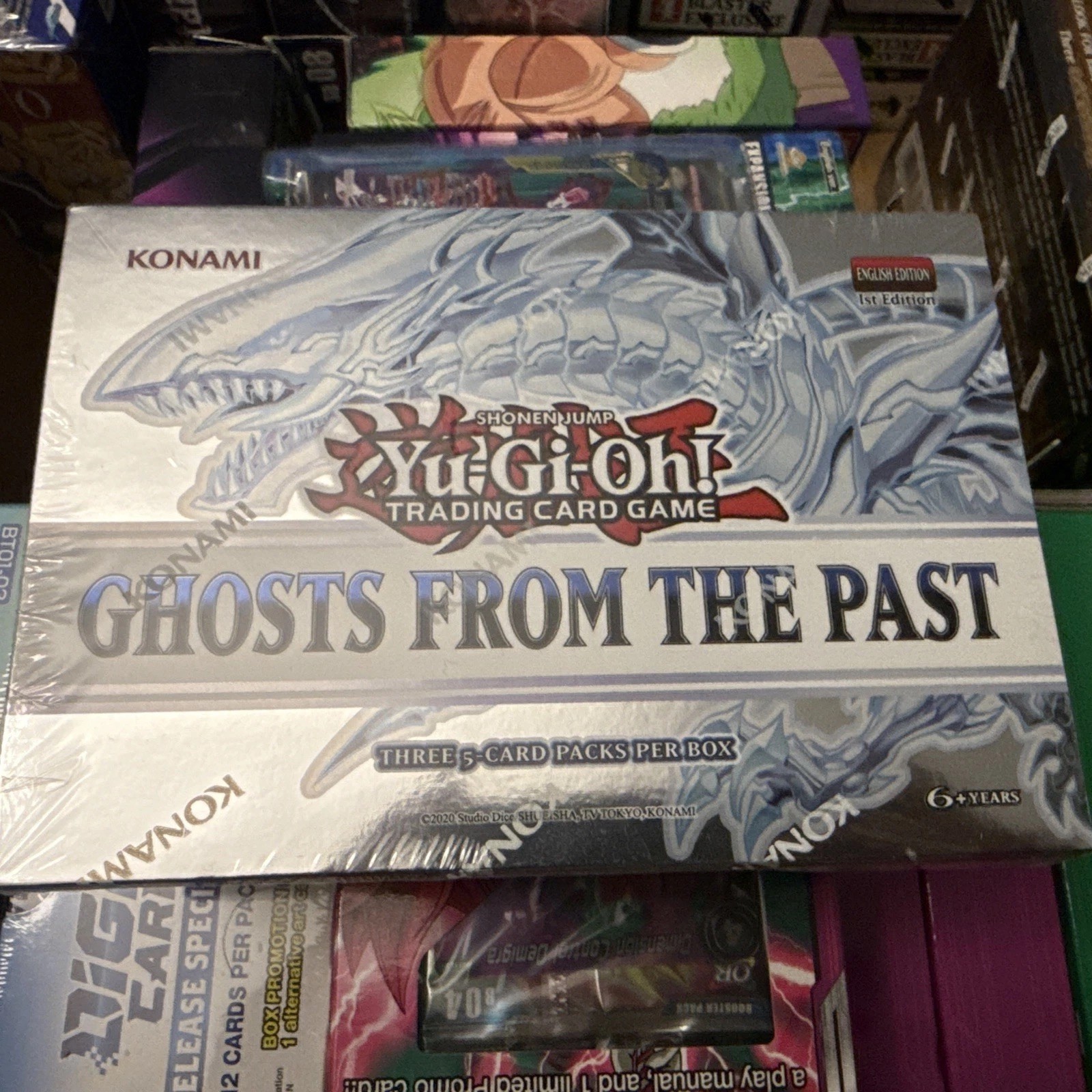 GHOSTS FROM THE PAST 1st Edition MINI-BOX | 3 PACKS PER BOX YuGiOh SEALED