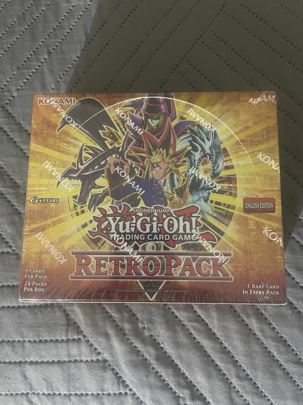 Yu-Gi-Oh TCG: Retro Pack Booster Box (24 packs) English Edition Factory Sealed