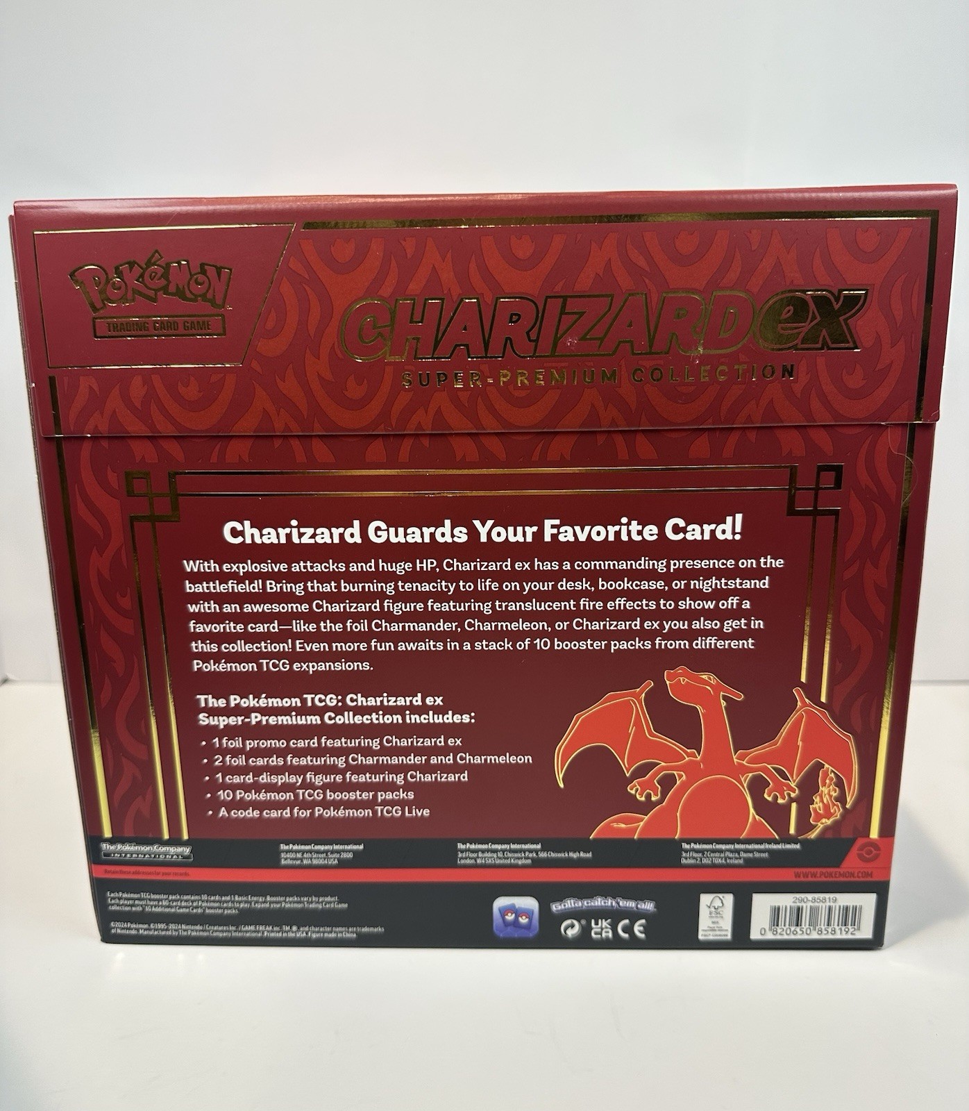 Pokémon TCG Charizard ex Super-Premium Collection Box 2023 English Promo