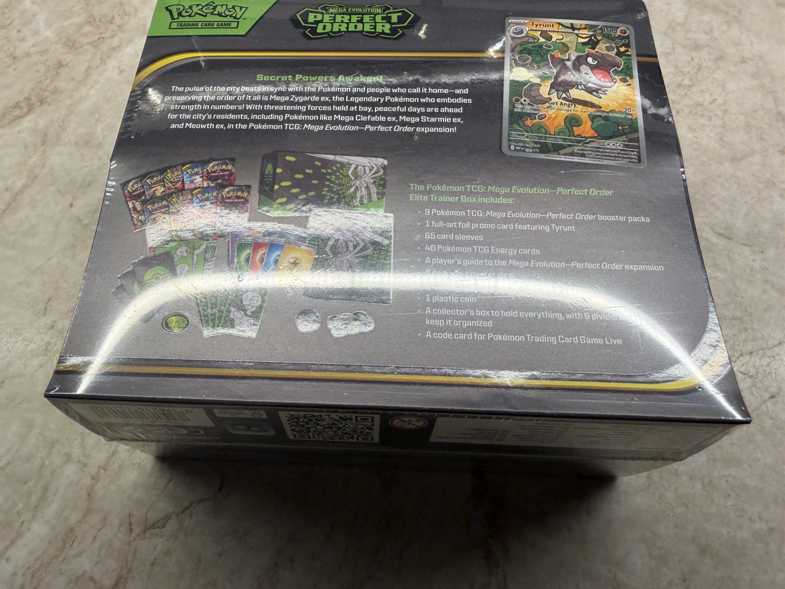 Pokemon TCG ME03 Perfect Order POR Elite Trainer Box ETB English Sealed Tyrunt