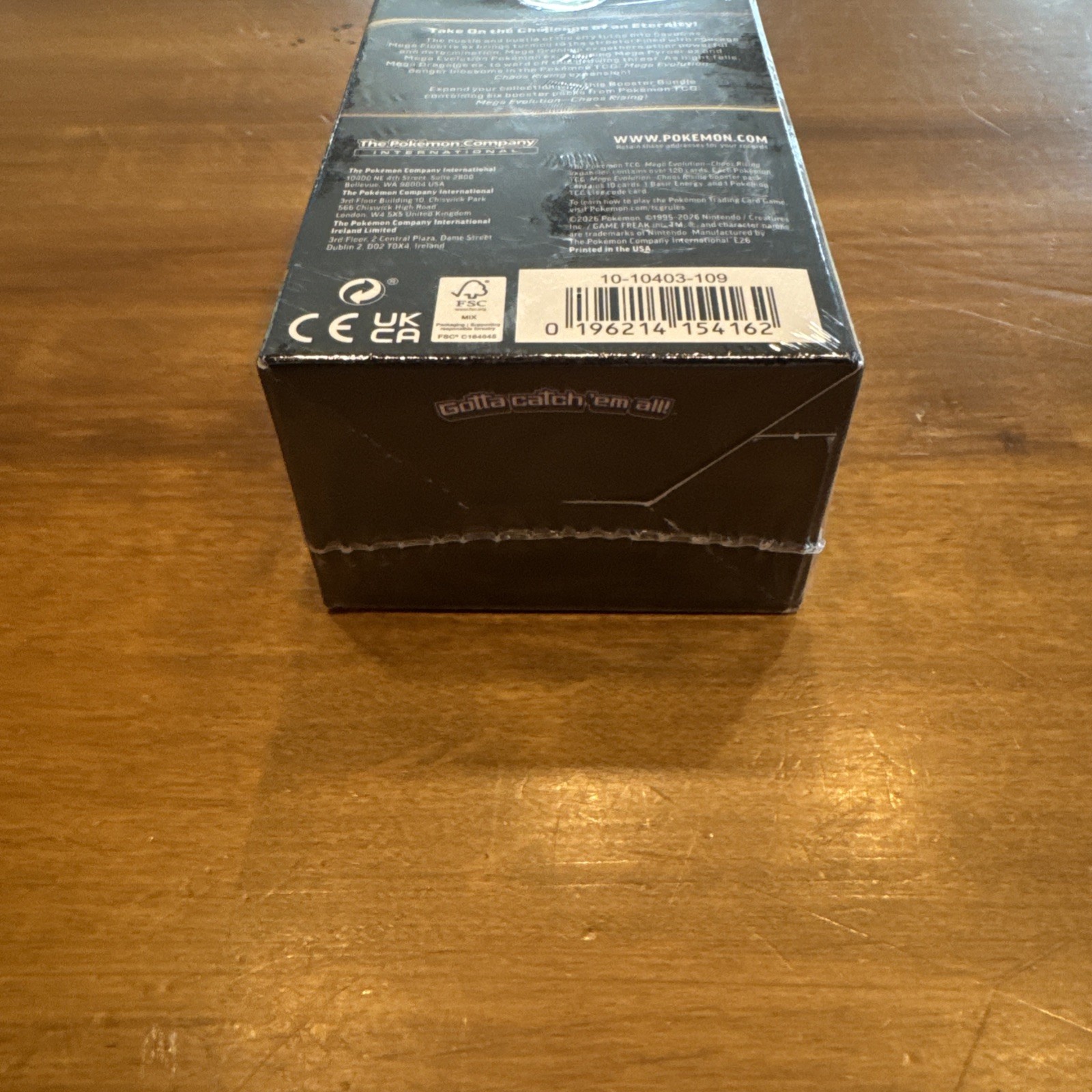 Pokemon TCG ME04: Chaos Rising Booster Bundle On Hand