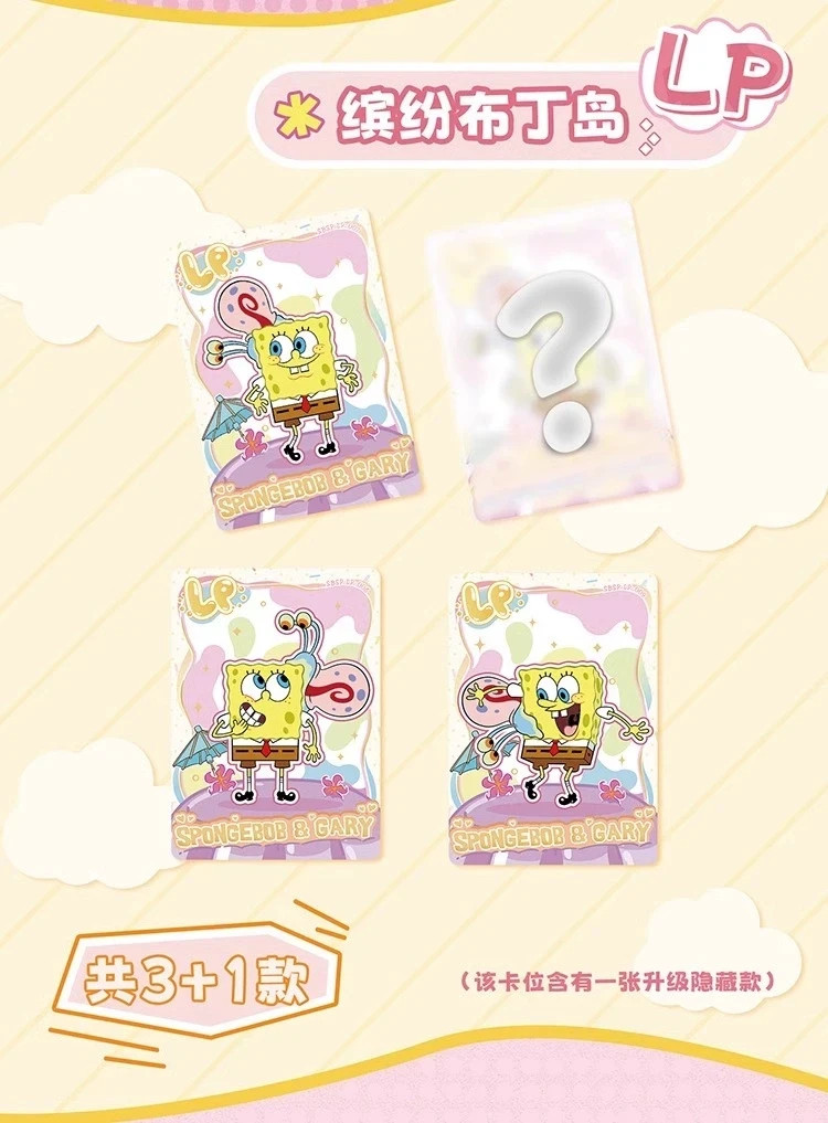 Spongebob Kabao Official Trading Cards Anime CCG 30 Pack Booster Box Sealed NEW
