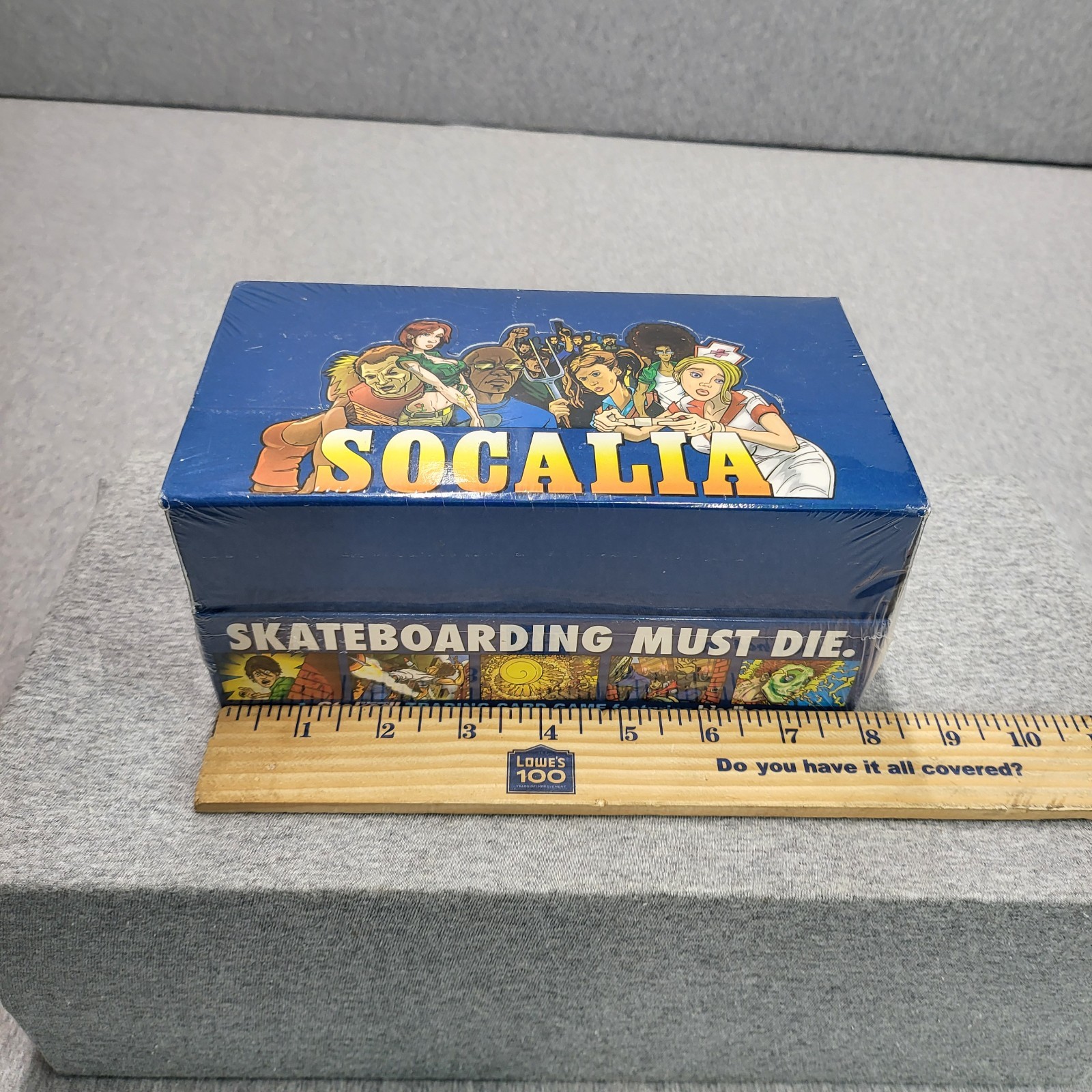 Skateboarding Must Die SOCALIA Sealed Box Of 18 Packs Birdhouse Card Game
