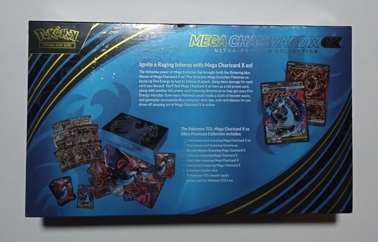 Pokémon TCG Mega Charizard X Ultra Premium Collection Factory Sealed