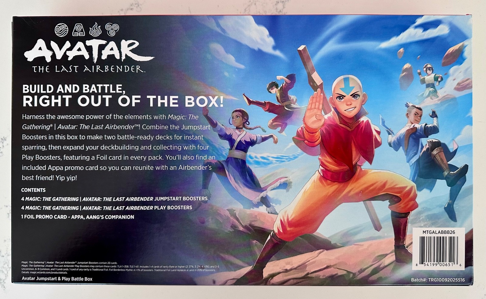 Magic: The Gathering Avatar Jumpstart & Play Battle Box