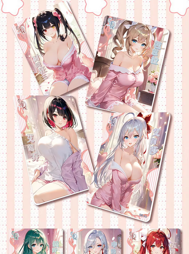 Bobo Sugar 2 Goddess Spicy Trading Card Premium Waifu Booster Box Anime TaroBobo