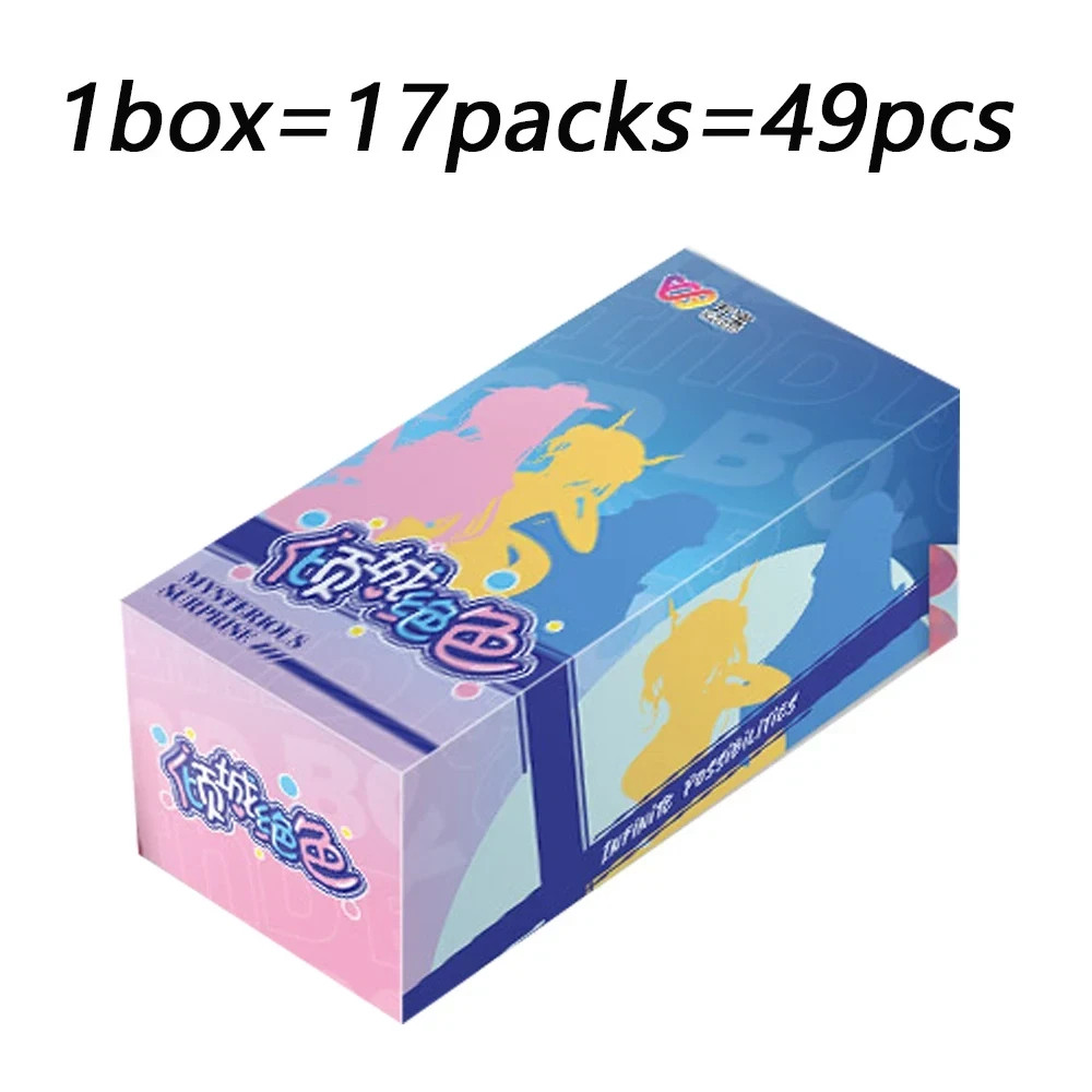 Goddess Story Mystery Surprise Booster Box, 16 packs 49 Cards Anime, Girl Party
