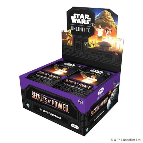 Star Wars: Unlimited – Secrets of Power Booster BOX