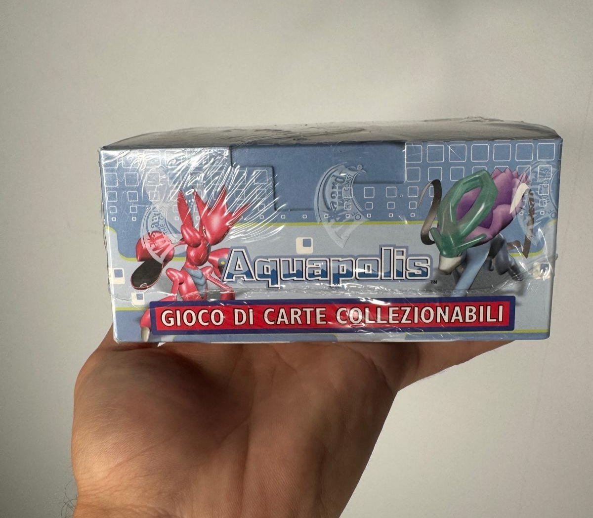 Pokemon Booster Box Aquapolis Sealed 2003 Italian 36 Envelopes