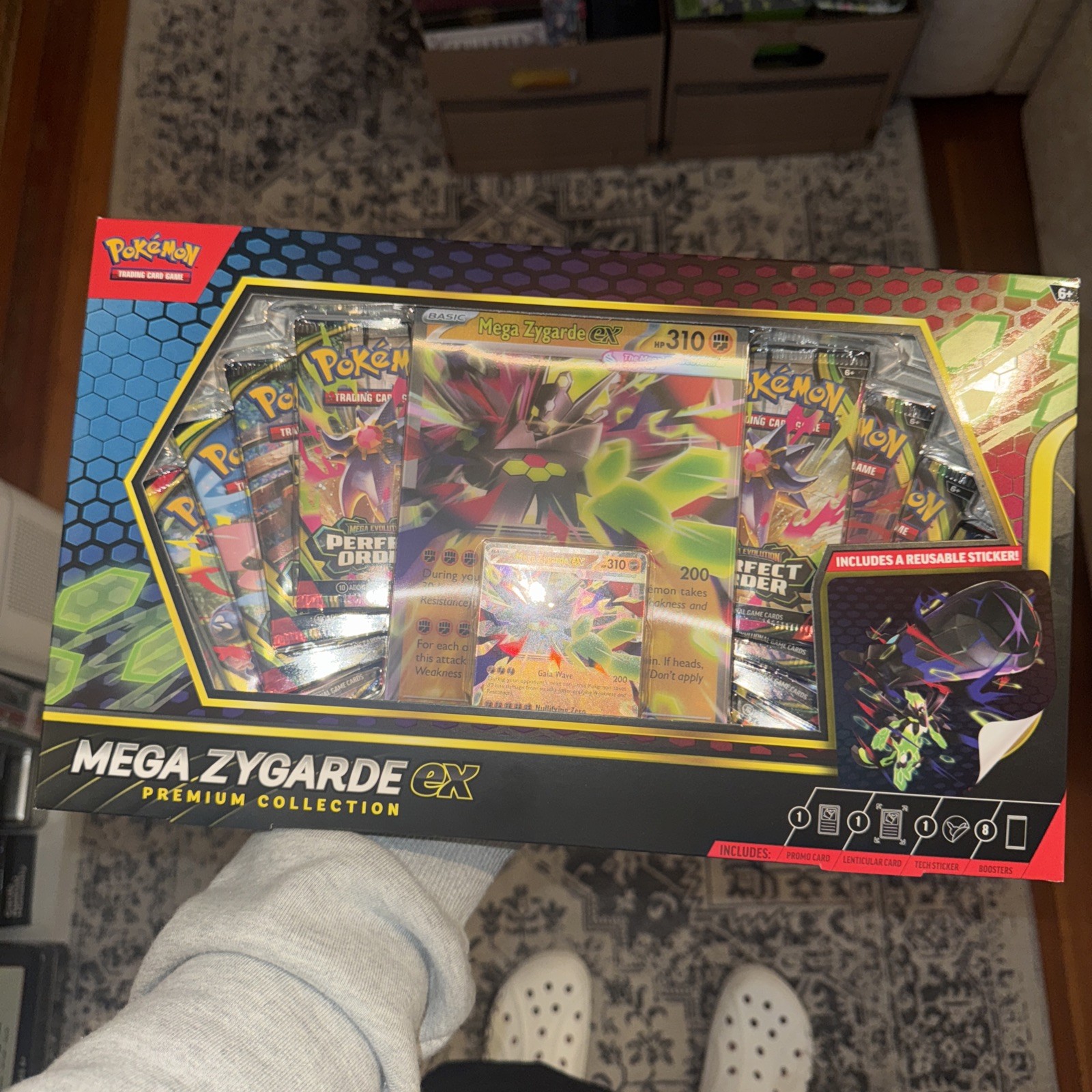 Mega Zygarde Ex Box Perfect Order Us Seller Premium Collection