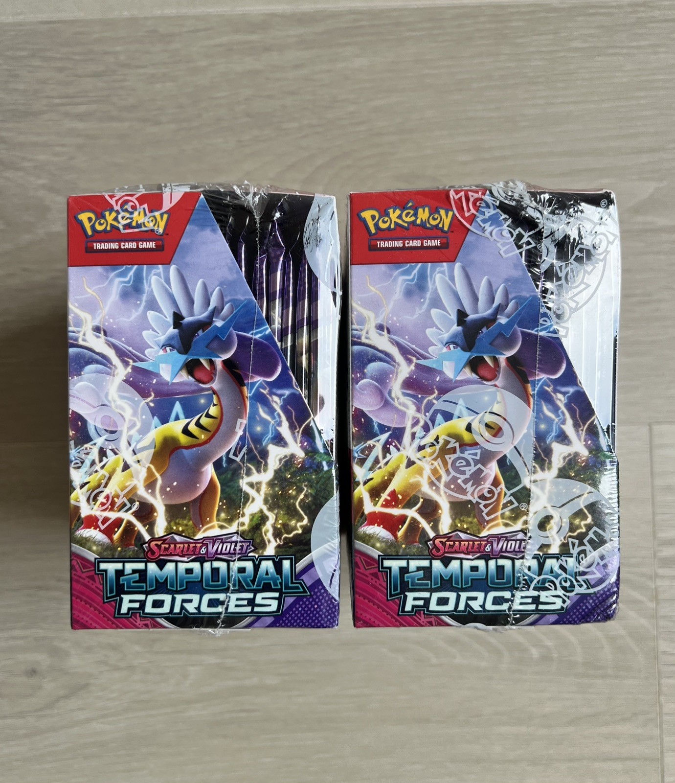 2 X Pokemon Temporal Forces Booster Box – 36 Packs New & Sealed