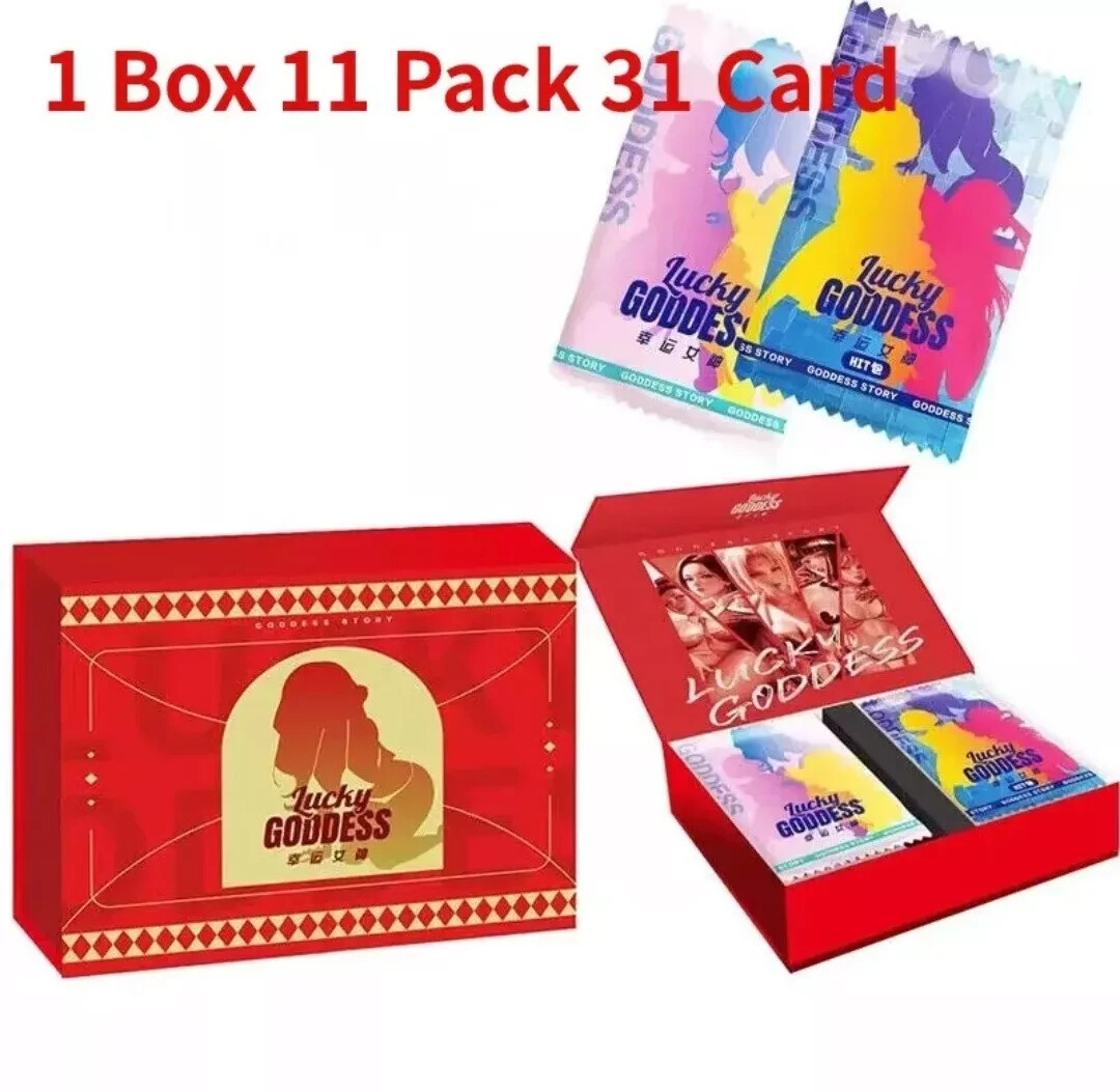 [Box] Premium Lucky Goddess Sealed Box Sexy Waifu anime ccg