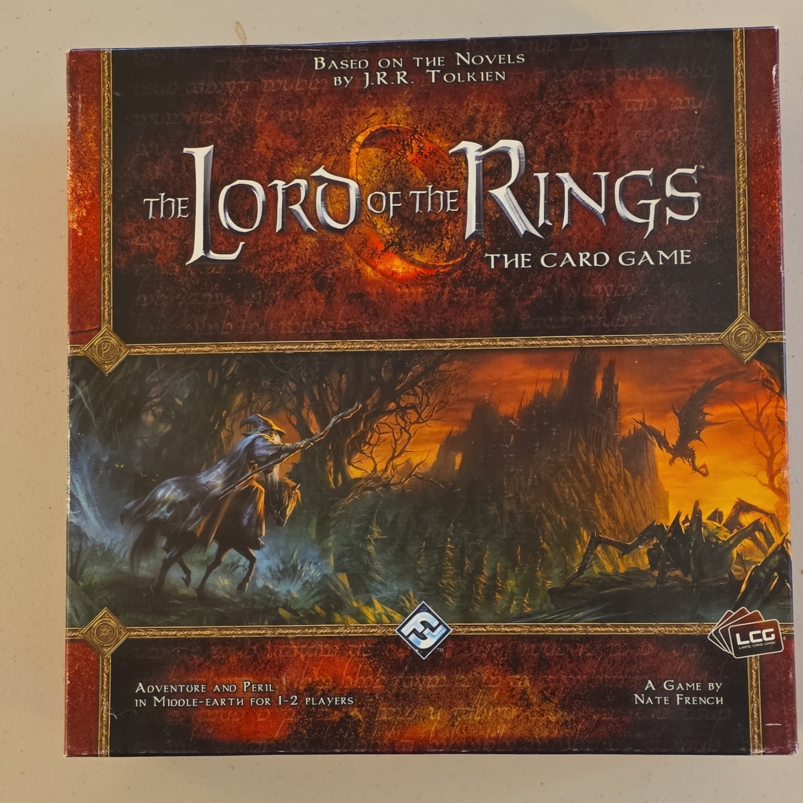 Fantasy Flight Games Lord of the Rings Card Game Box 226 Cards LCG MEC01