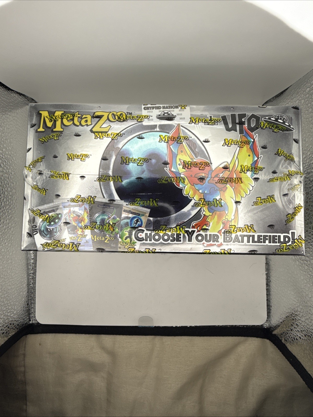 MetaZoo Games CCG UFO 1st Edition Booster Box – 36 Packs Factory Sealed