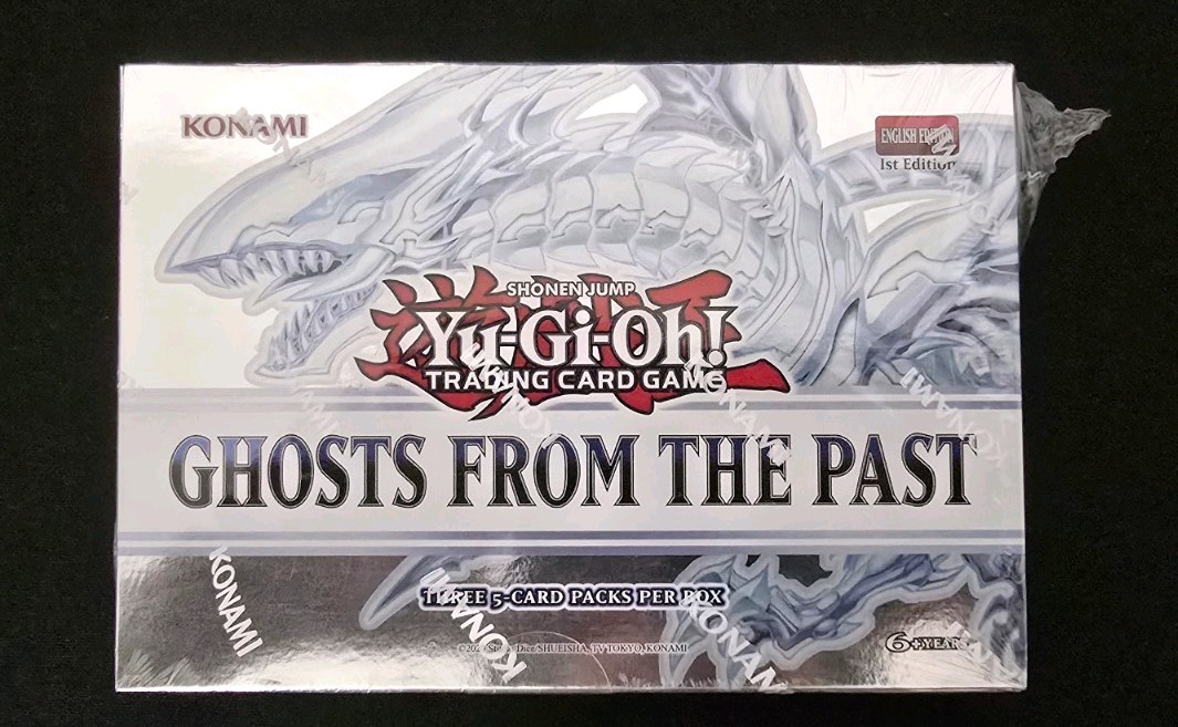 Yu-Gi-Oh! TCG Ghosts From the Past 1st Edition 3pk box