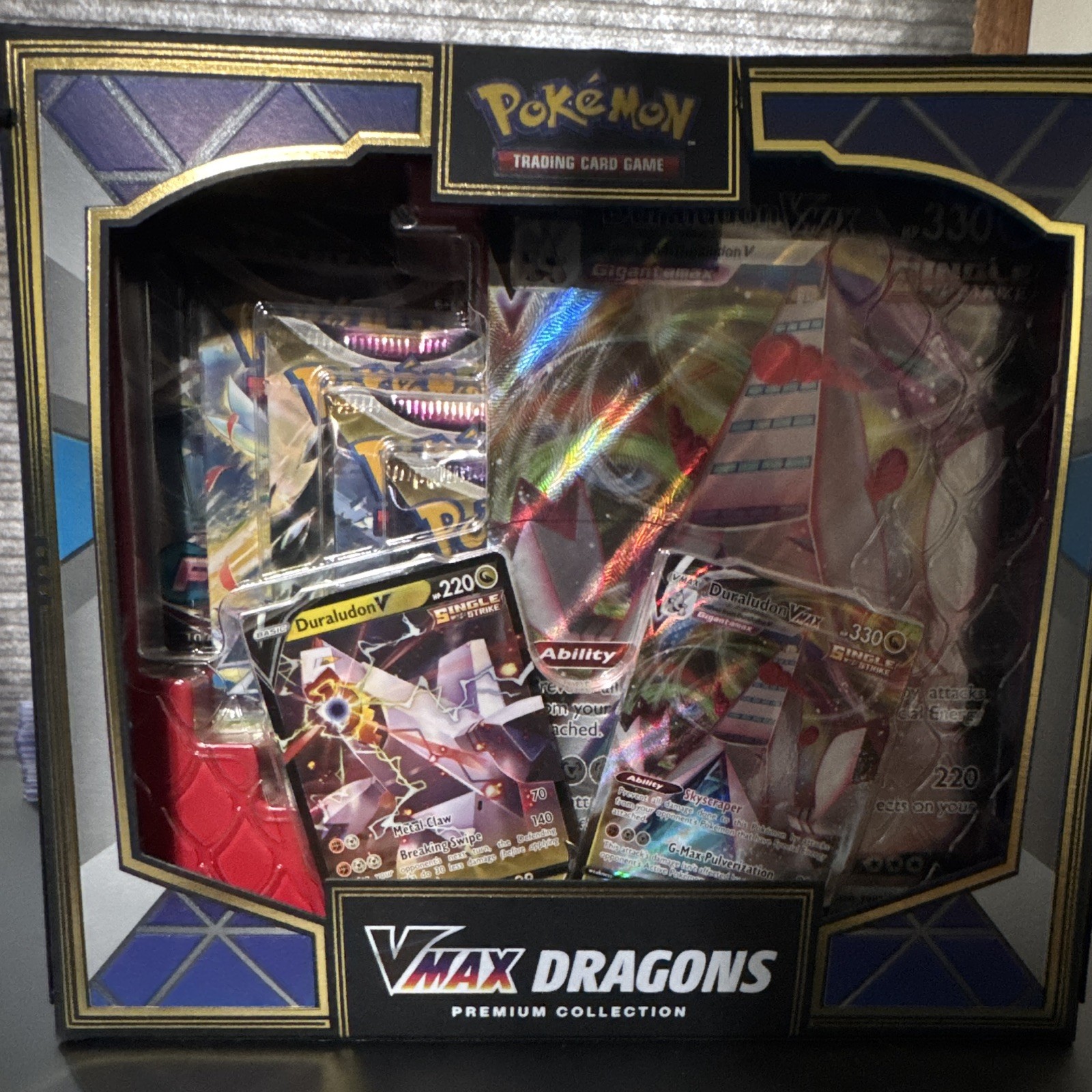 Dragons Premium Collection Box Rayquaza Duraludon