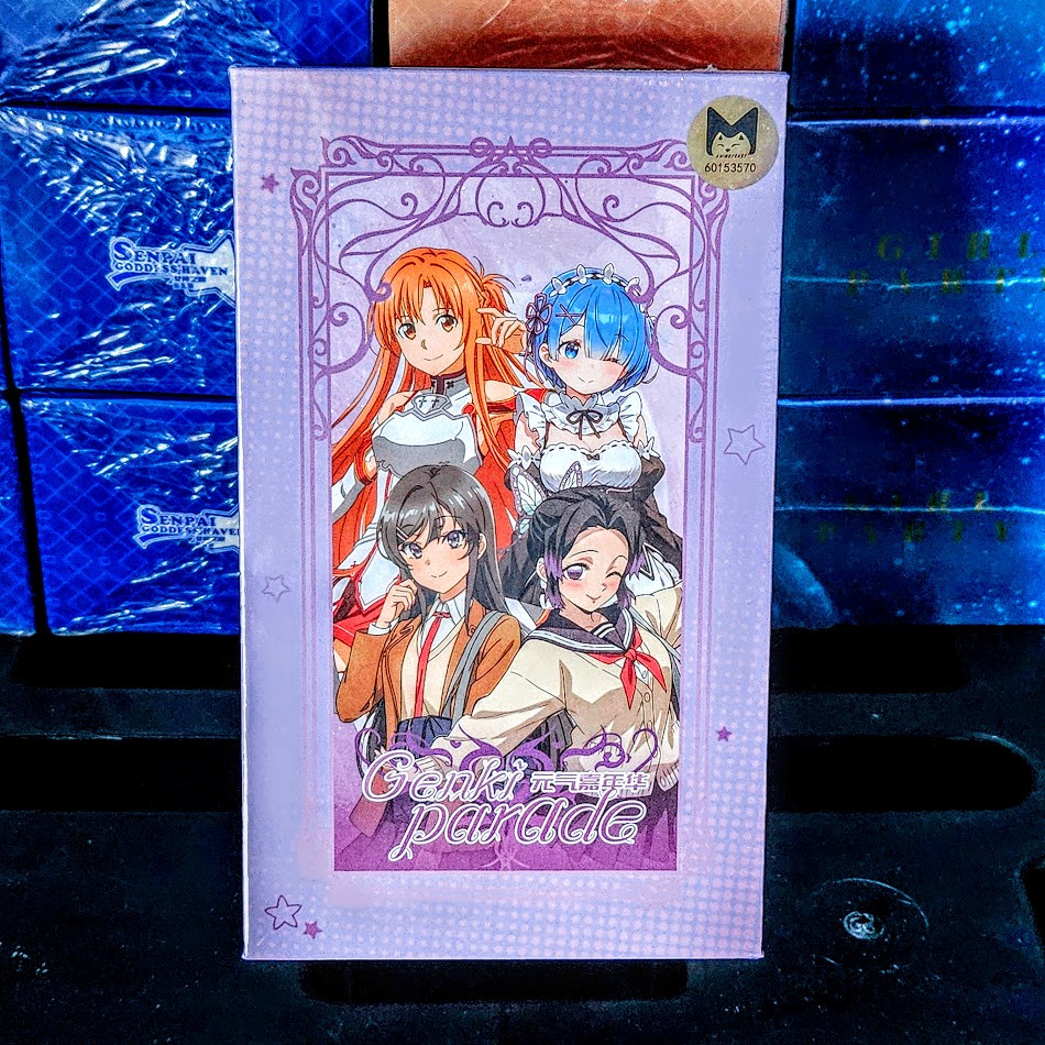 Genki Parade Vol2 Spicy Booster Box 13 Pack Trading Card Goddess Anime Waifu CCG