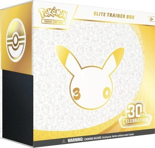 Pokémon 30th Anniversary Celebrations ETB Sealed PREORDER – SHIPS 9/16