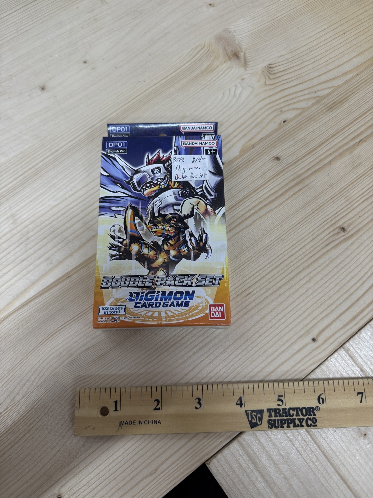 Digimon Card Game DP01 Double Pack Set English Version Sealed Booster Box NEW