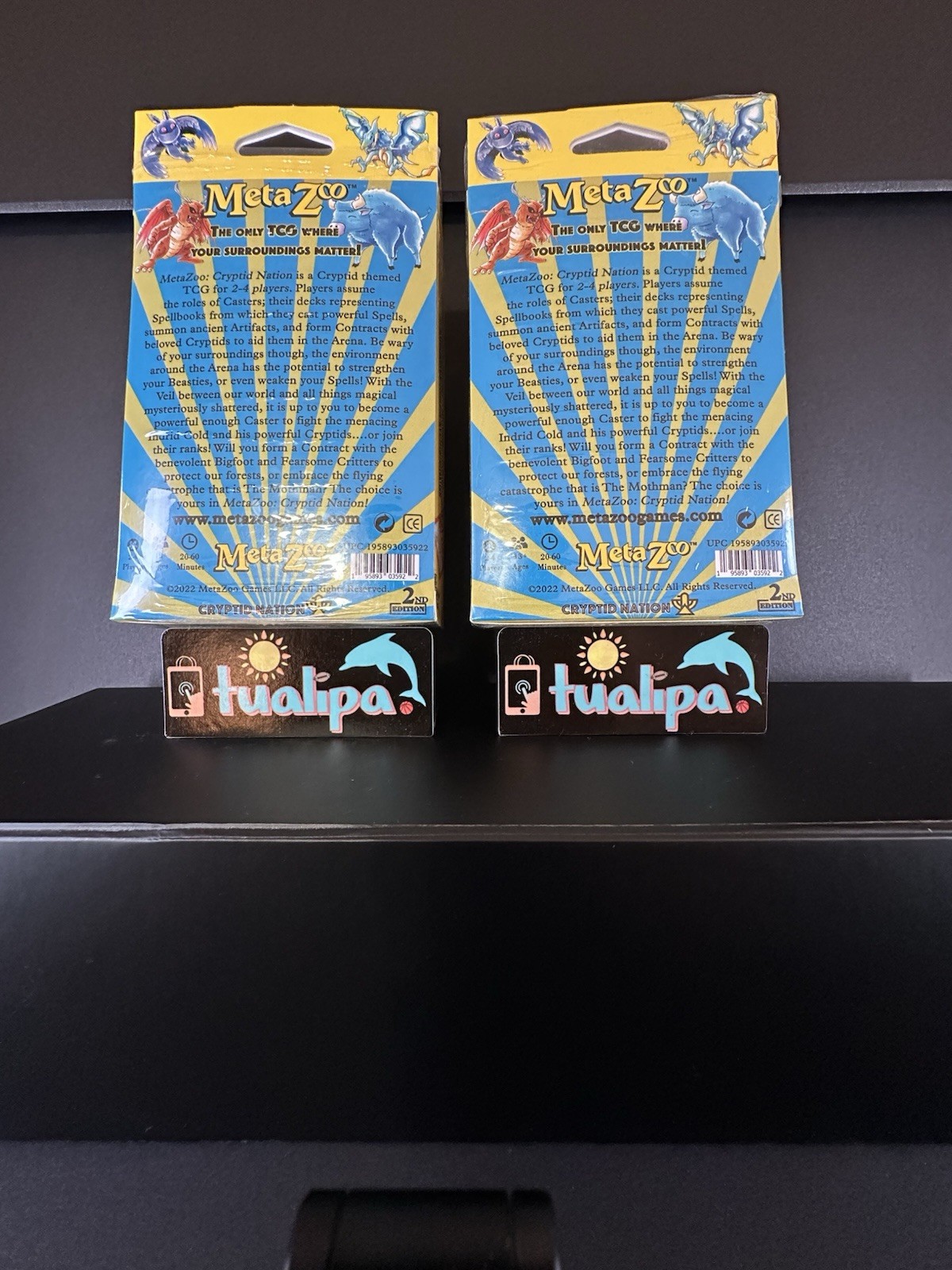 MetaZoo Hanger Box – Lot of 6 (2 Wilderness, 2 Cryptid Nation, and 2 UFO)