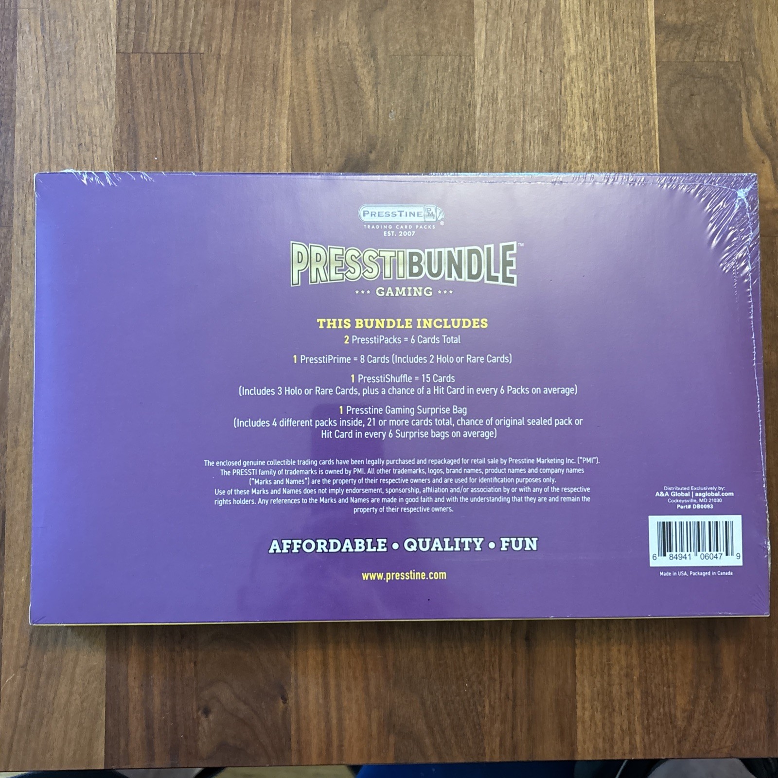 Presstibundle Pokémon Card Bundle 5 Pack, 50+ Cards, 5+ Holo or Rare Sealed Box