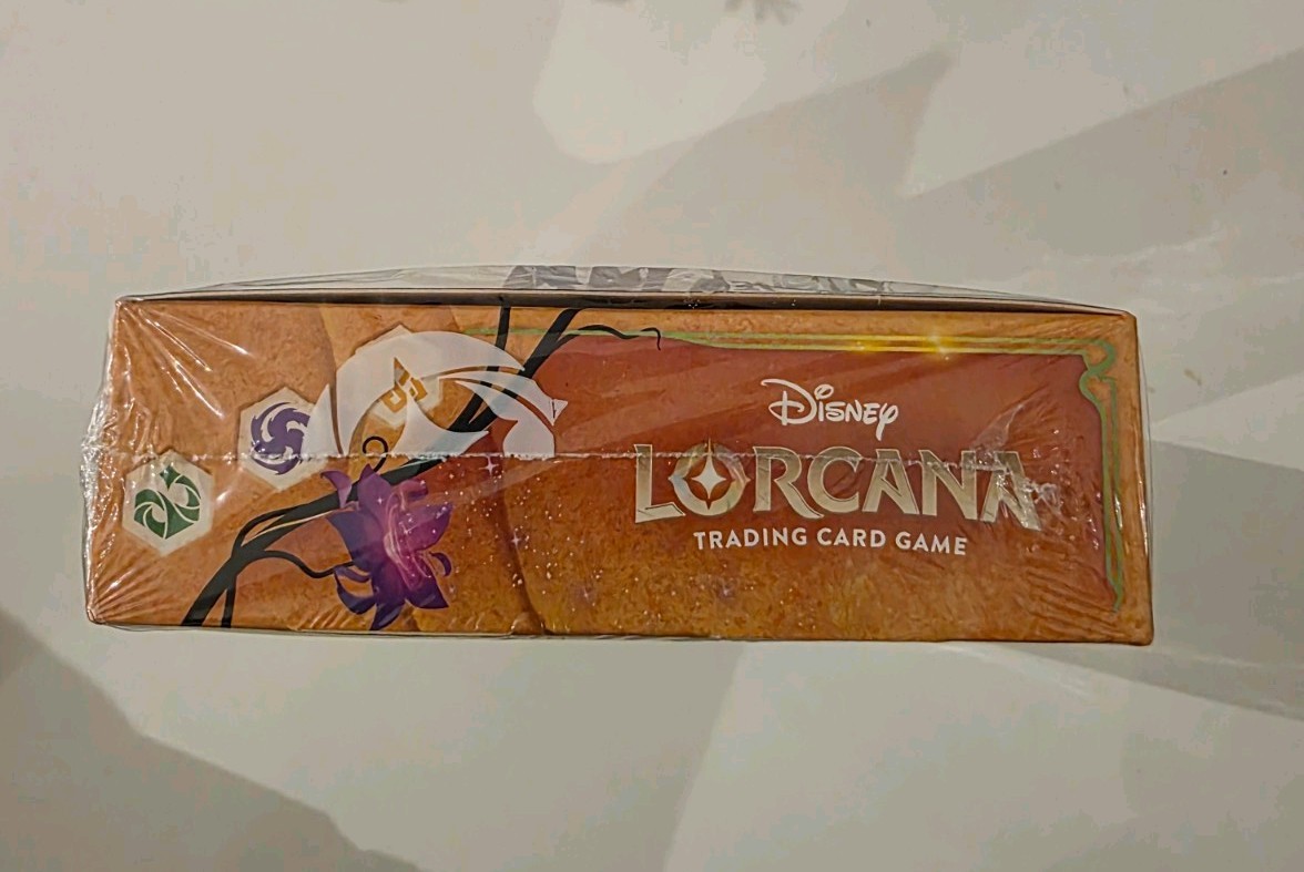 Disney Lorcana TCG Wilds Unknown Booster Box 24 Packs 288 Cards Factory Sealed